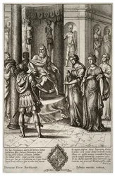 Turnus voor Latinus. Staat 2